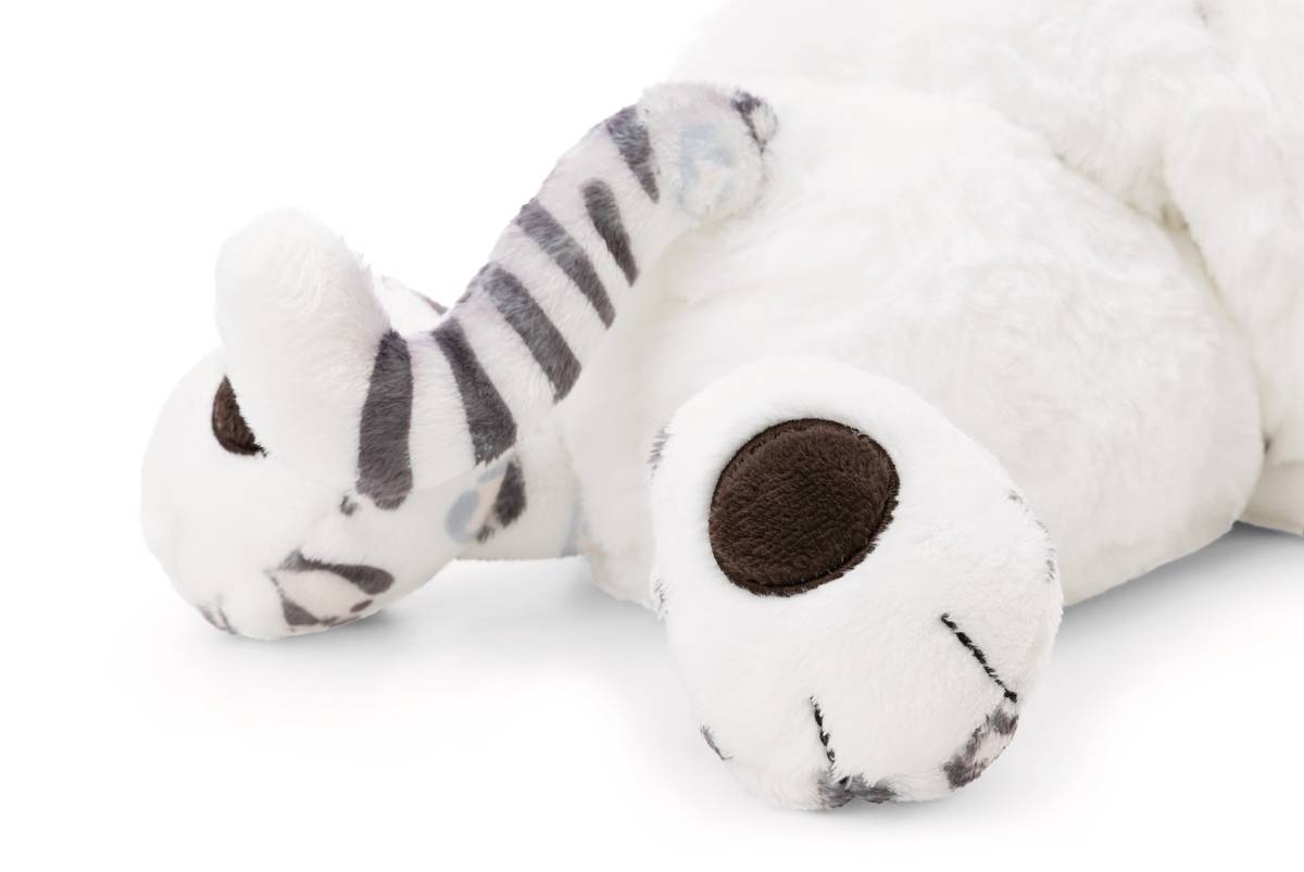 NICI Kuscheltier Schneeleopard Eleni Snowbell liegend