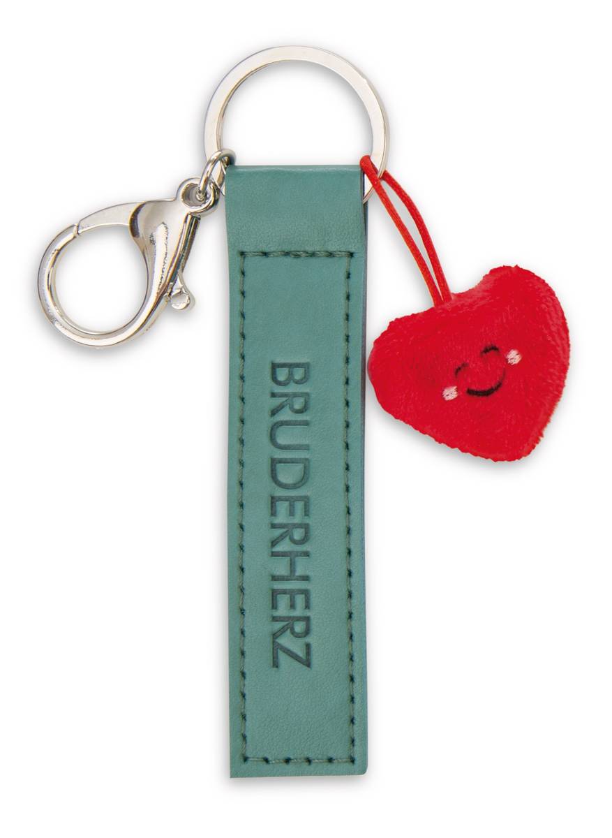 NICI Schlüsselanhänger  "Bruderherz" Herz