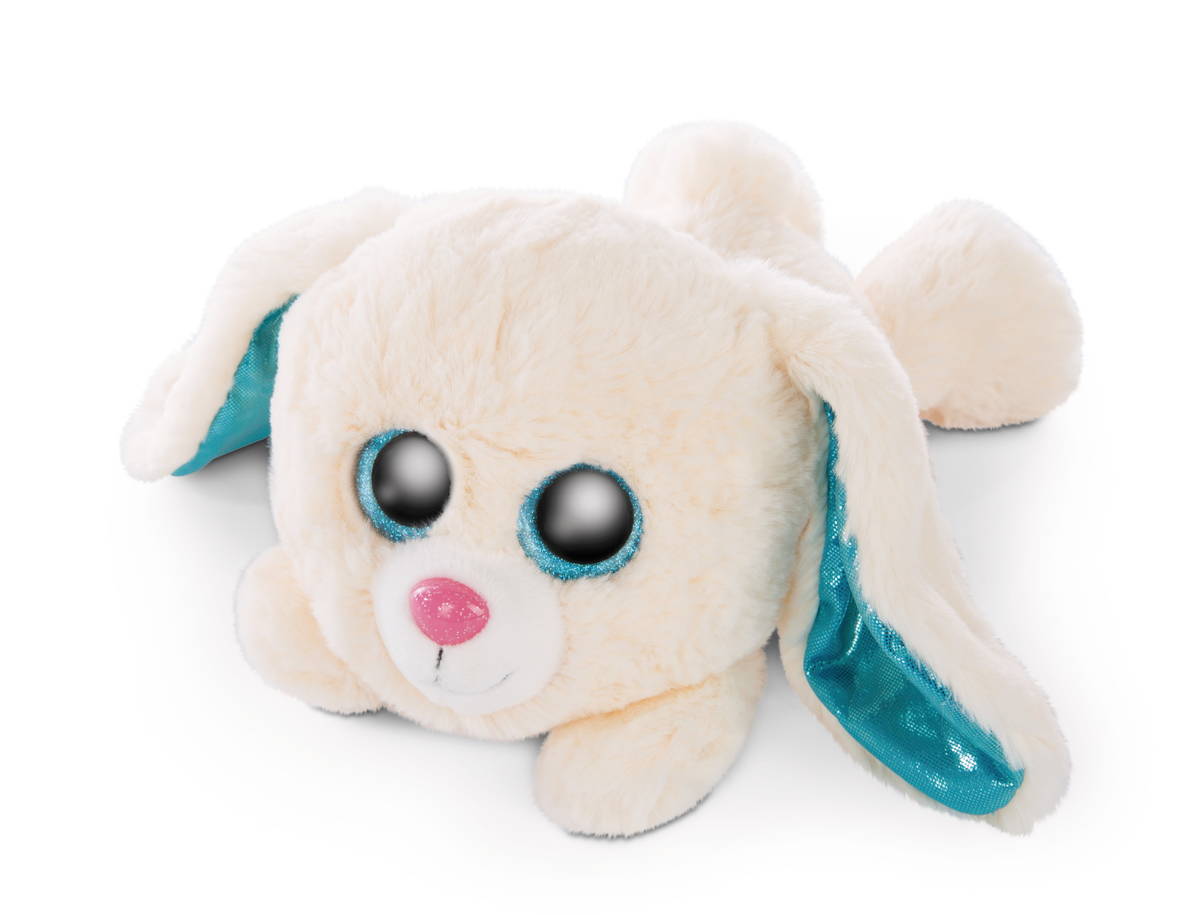 GLUBSCHIS Kuscheltier Hase Wolli-Dot liegend