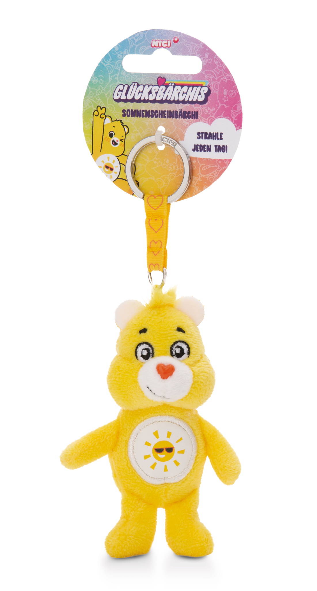 NICI Schlüsselanhänger Glücksbärchis Sonnenscheinbärchi