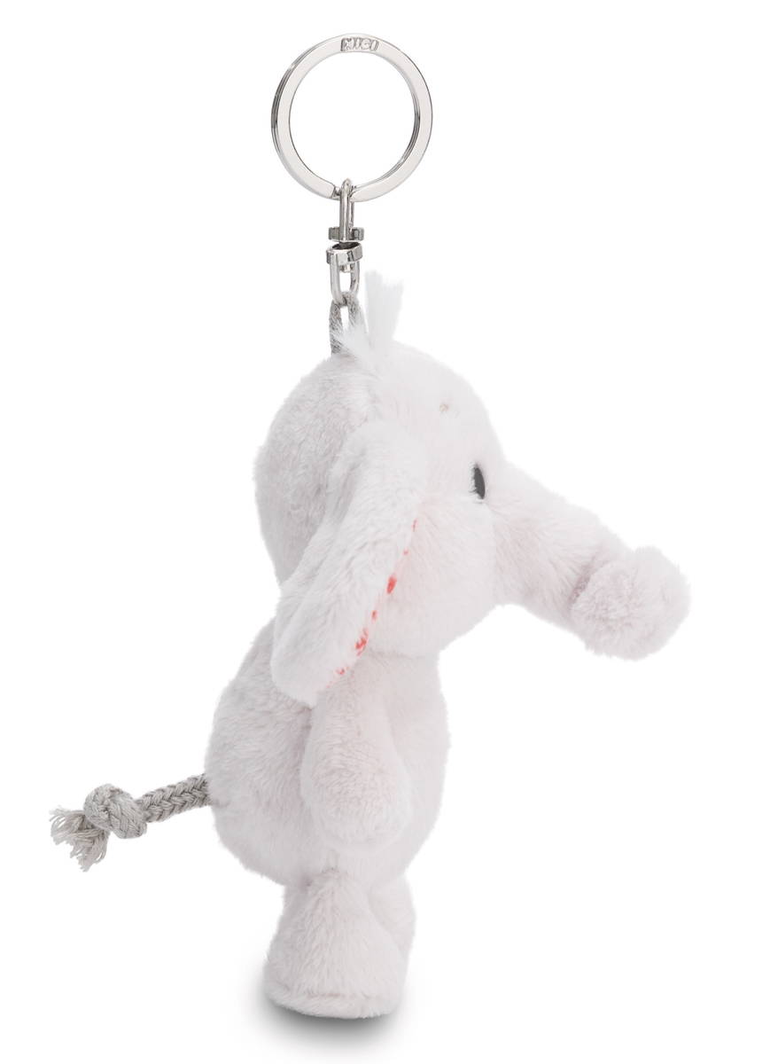 NICI Schlüsselanhänger  Love Elefant hellgrau