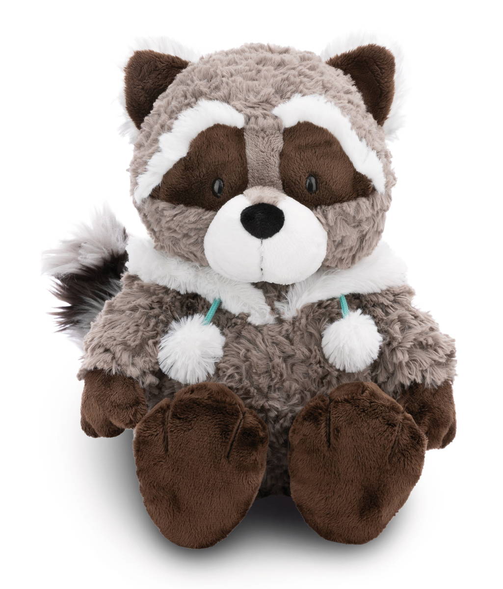 NICI Kuscheltier Waschbär Lenno mit Kapuze