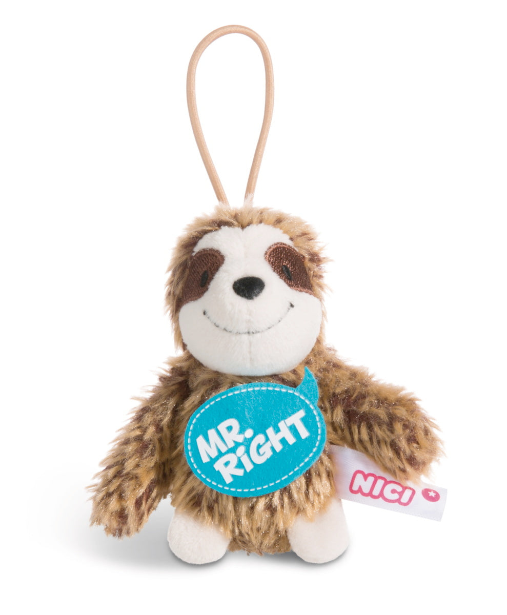NICI Schlüsselanhänger Faultier "Mr. Right"