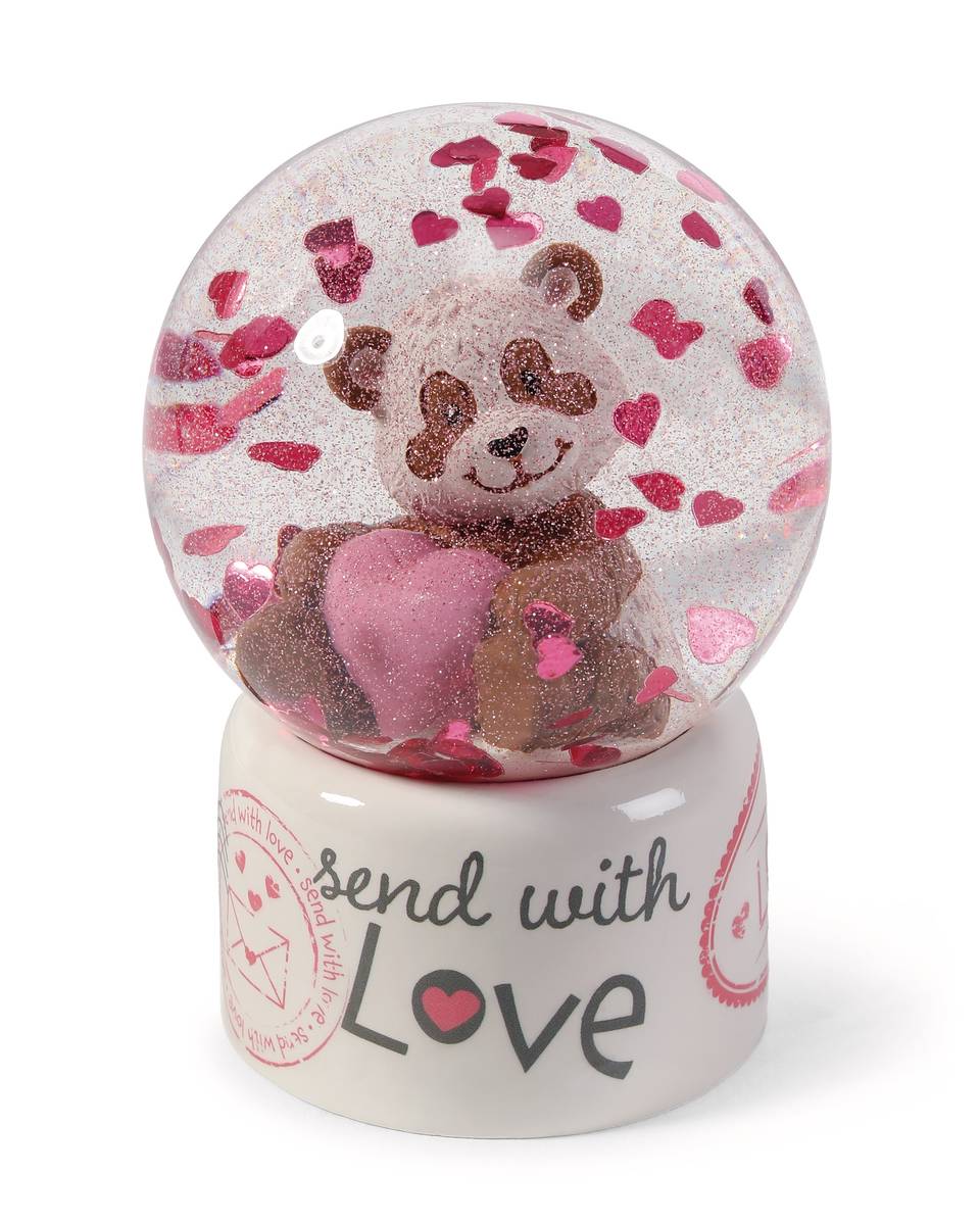 NICI Schüttelkugel Love Panda