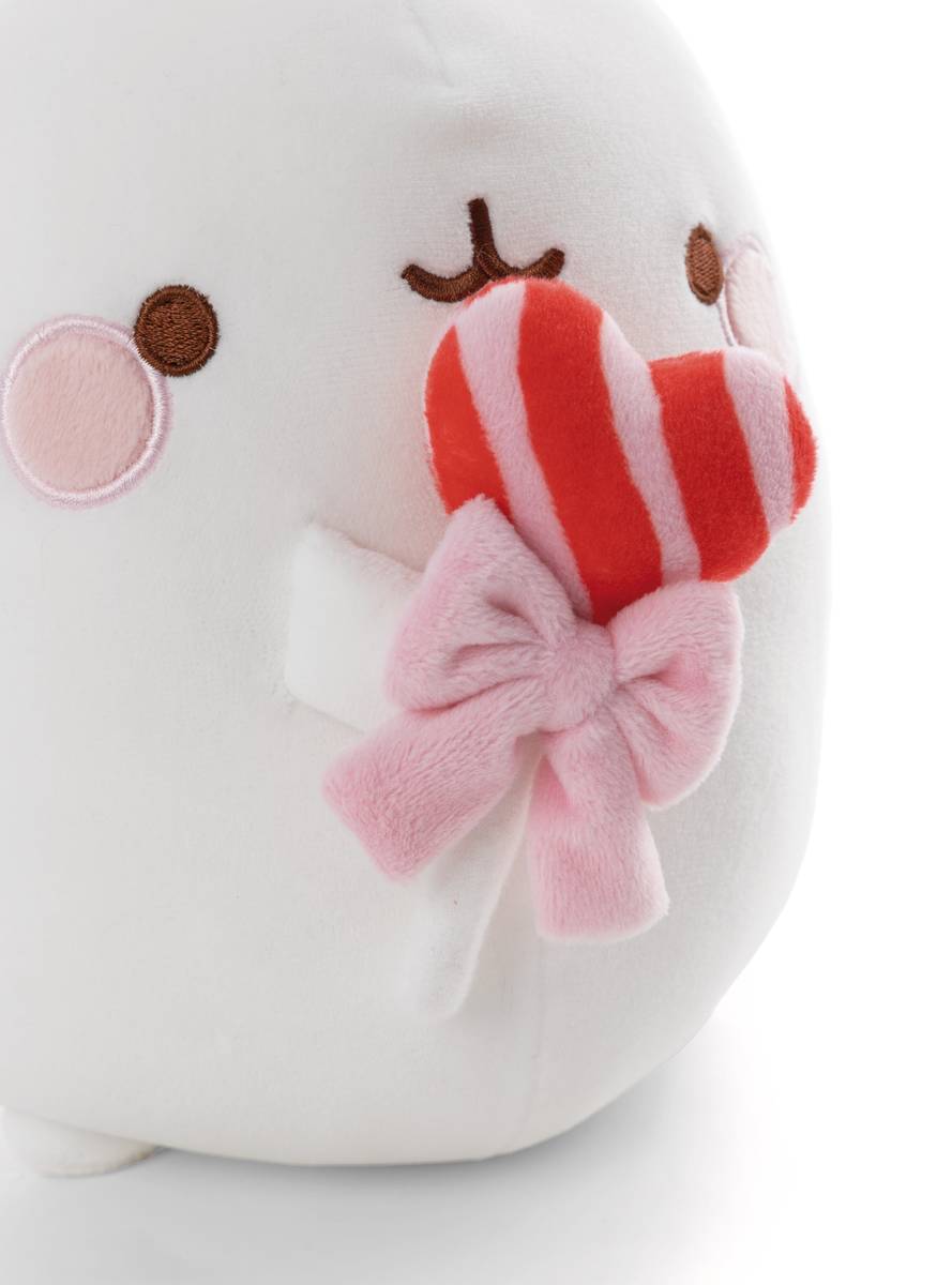 NICI Kuscheltier Molang mit Lolli