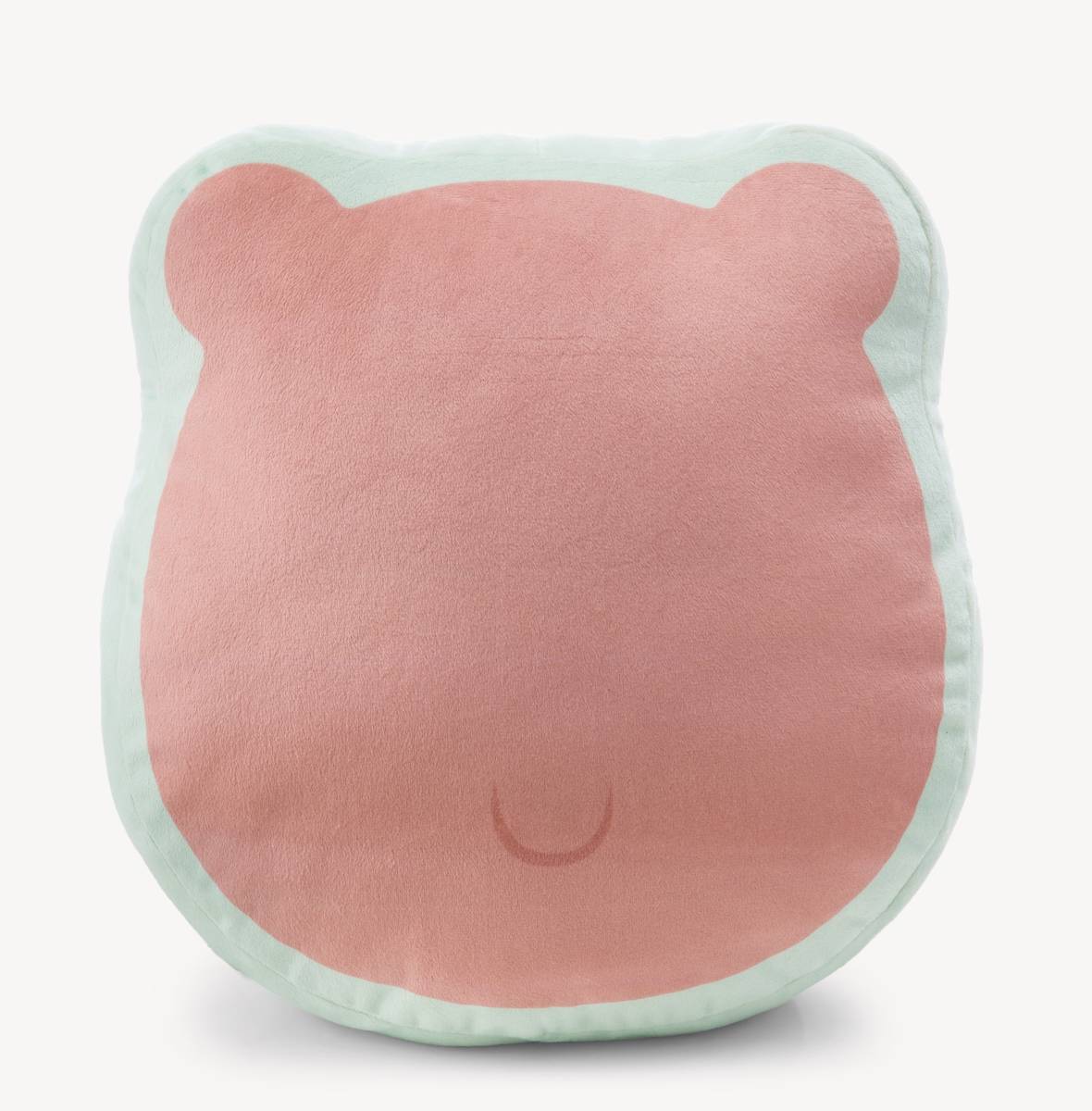 NICI Kissen Bär Nomo mit Croissant