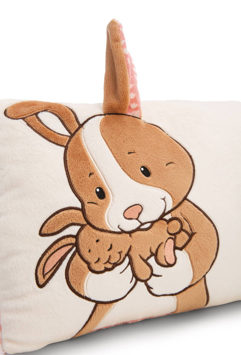NICI Kissen Hase Hopsala &amp; Kind