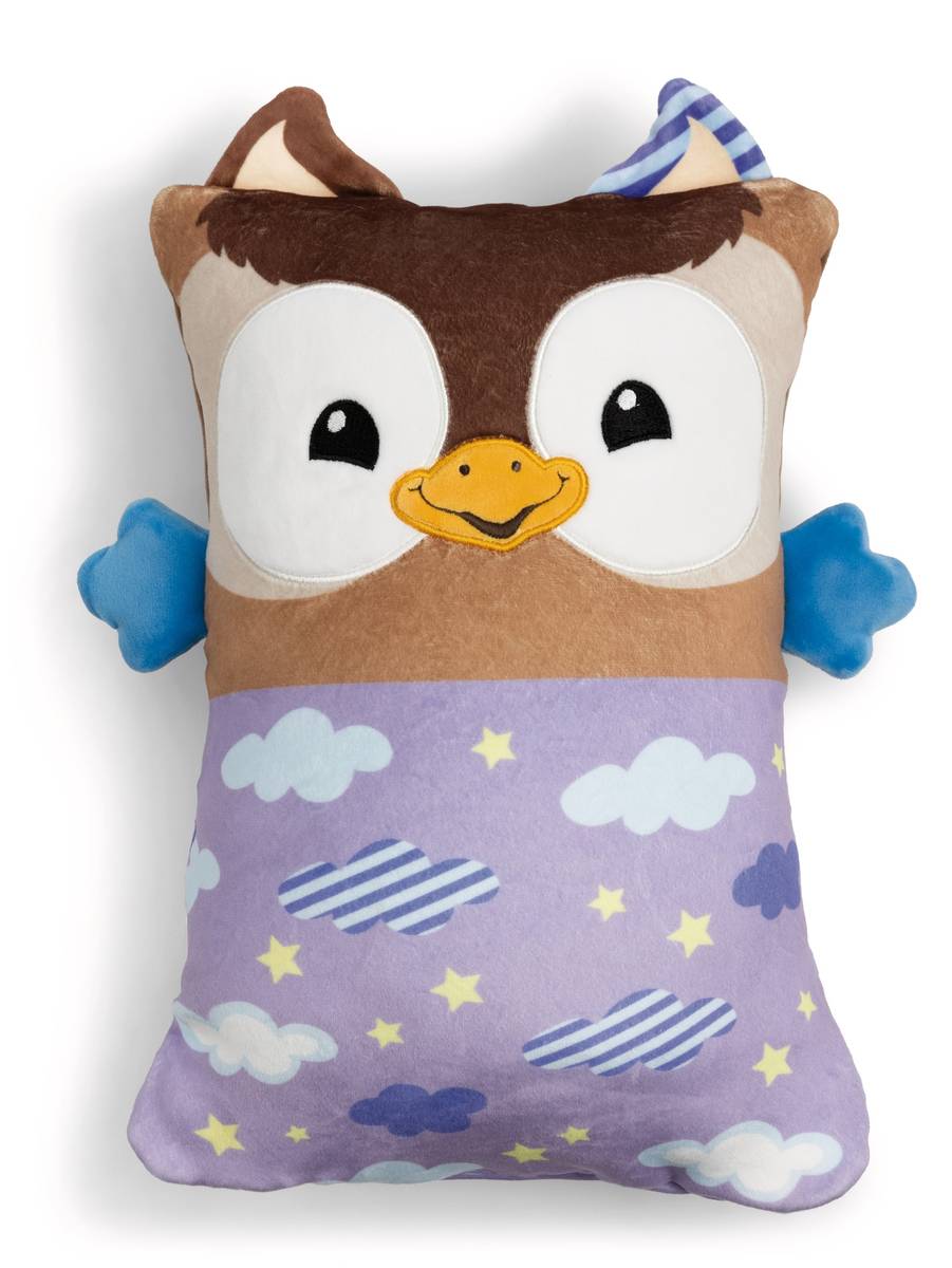 NICI Kuscheltier Eule mit Wendefunktion