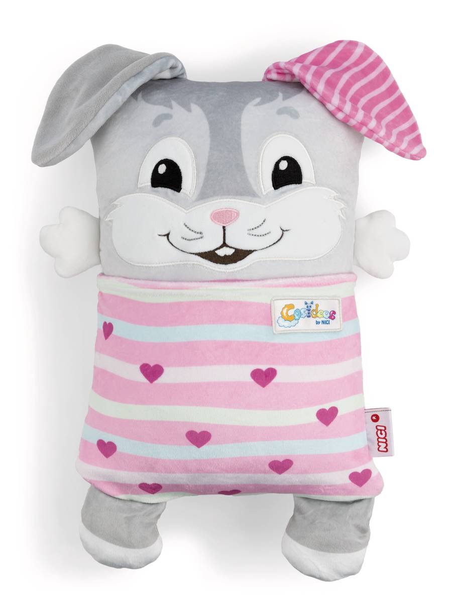 NICI Kuscheltier Hase mit Wendefunktion