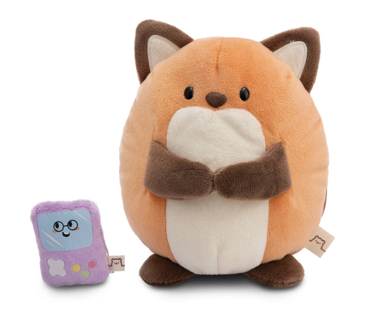 NICI Kuscheltier Fuch Geeks 16cm