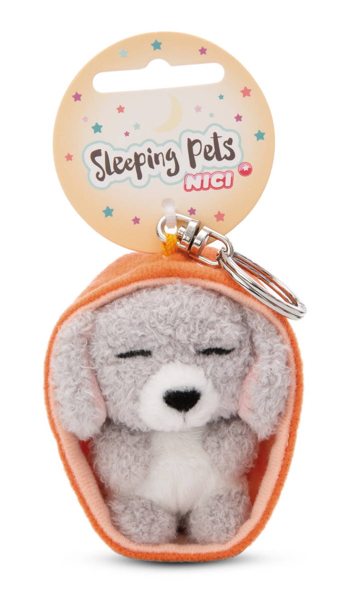 NICI Sleeping Pets Pudel grau