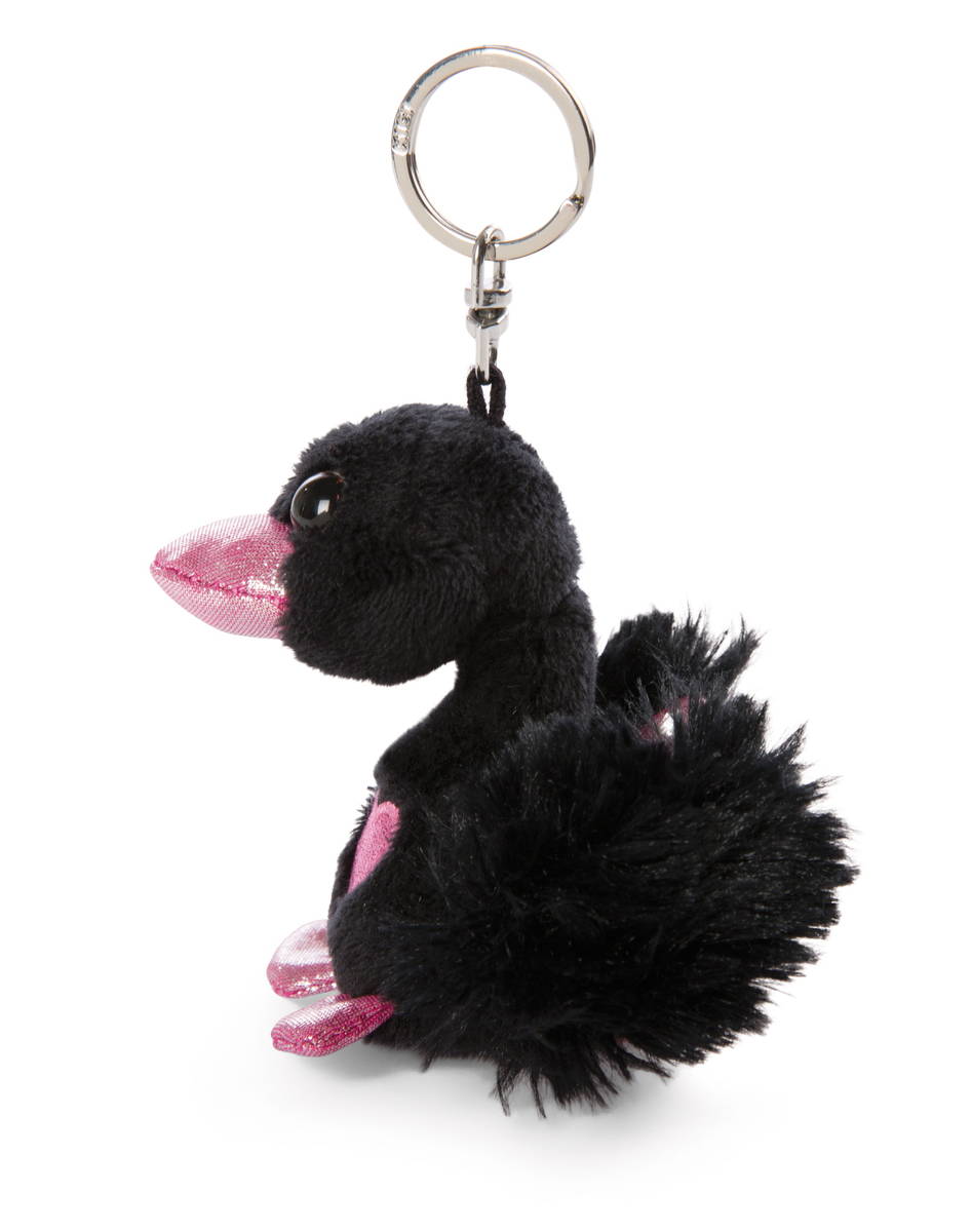 NICI Schlüsselanhänger Love Schwan schwarz