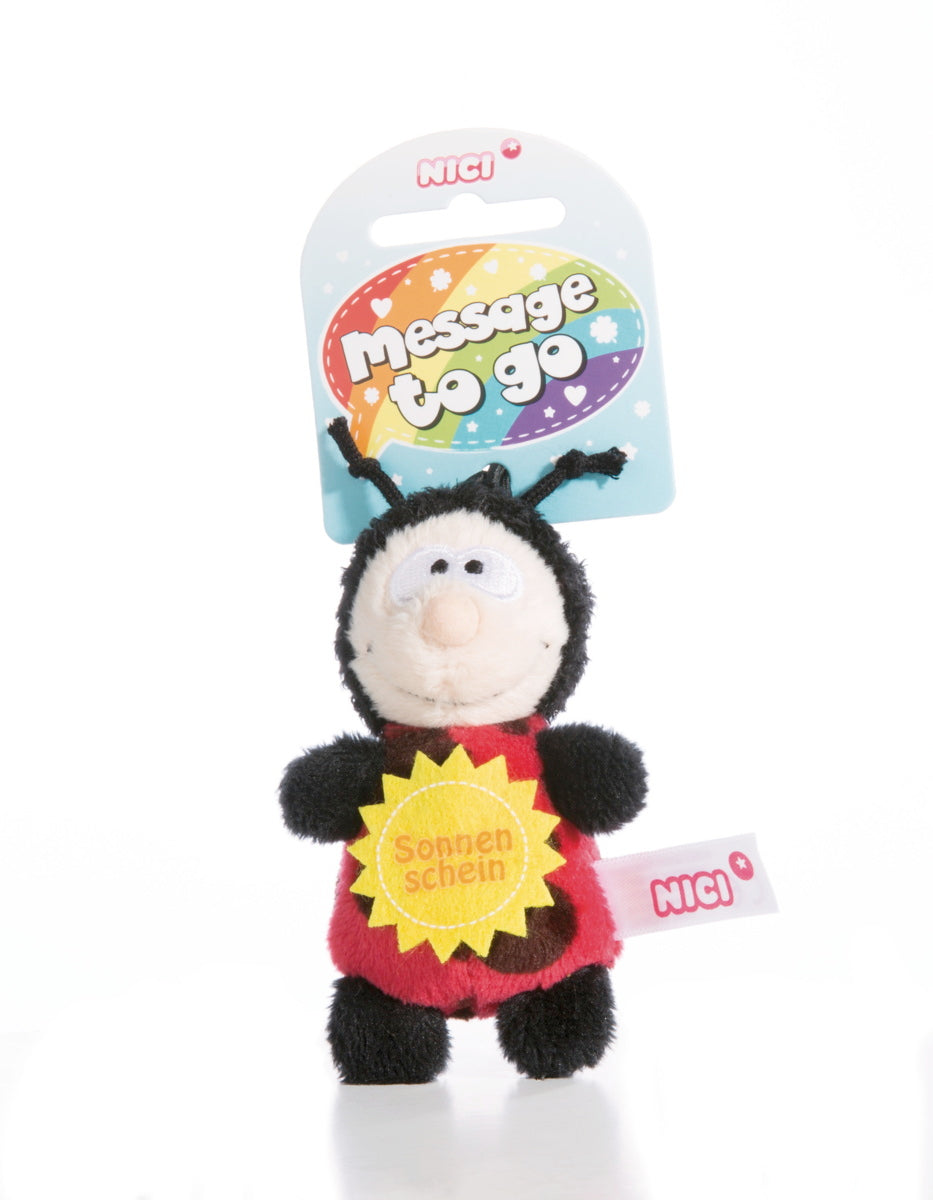 NICI Schlüsselanhänger Marienkäfer &quot;Sonnenschein&quot;