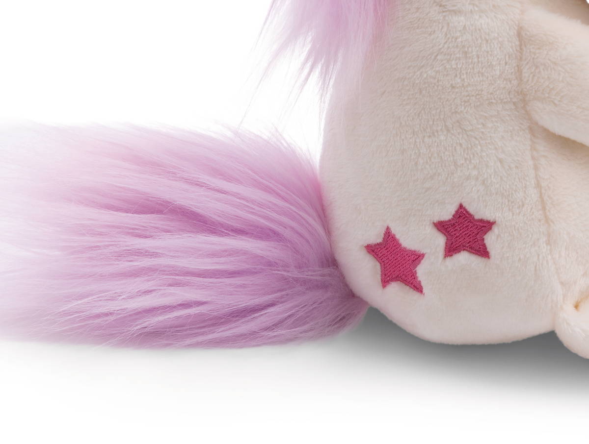 NICI Kuscheltier Einhorn Theodor mit Marienkäfer