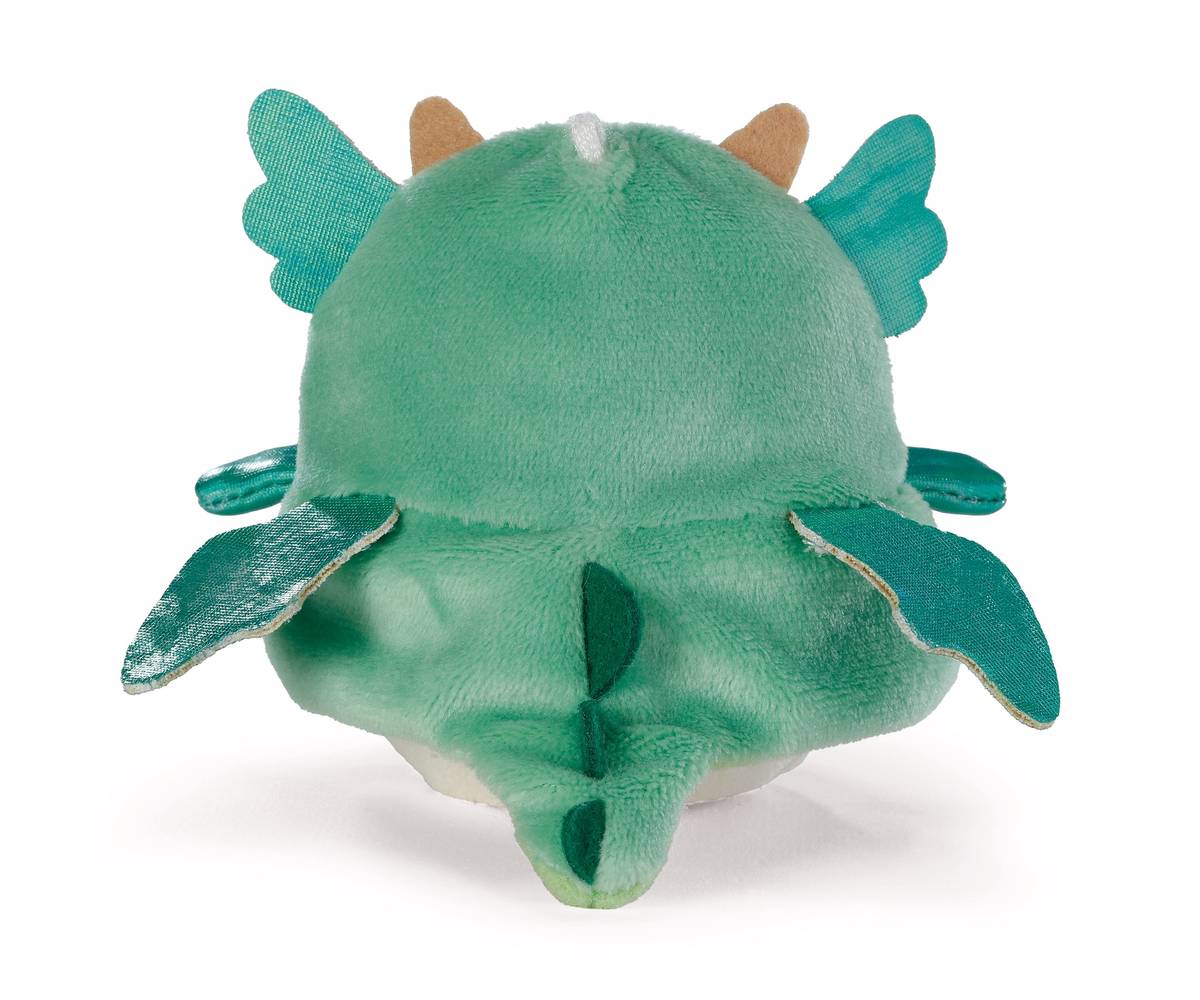 NICI my mochi Kuscheltier Eisbär Snono mit Flamme und Drachenkostüm