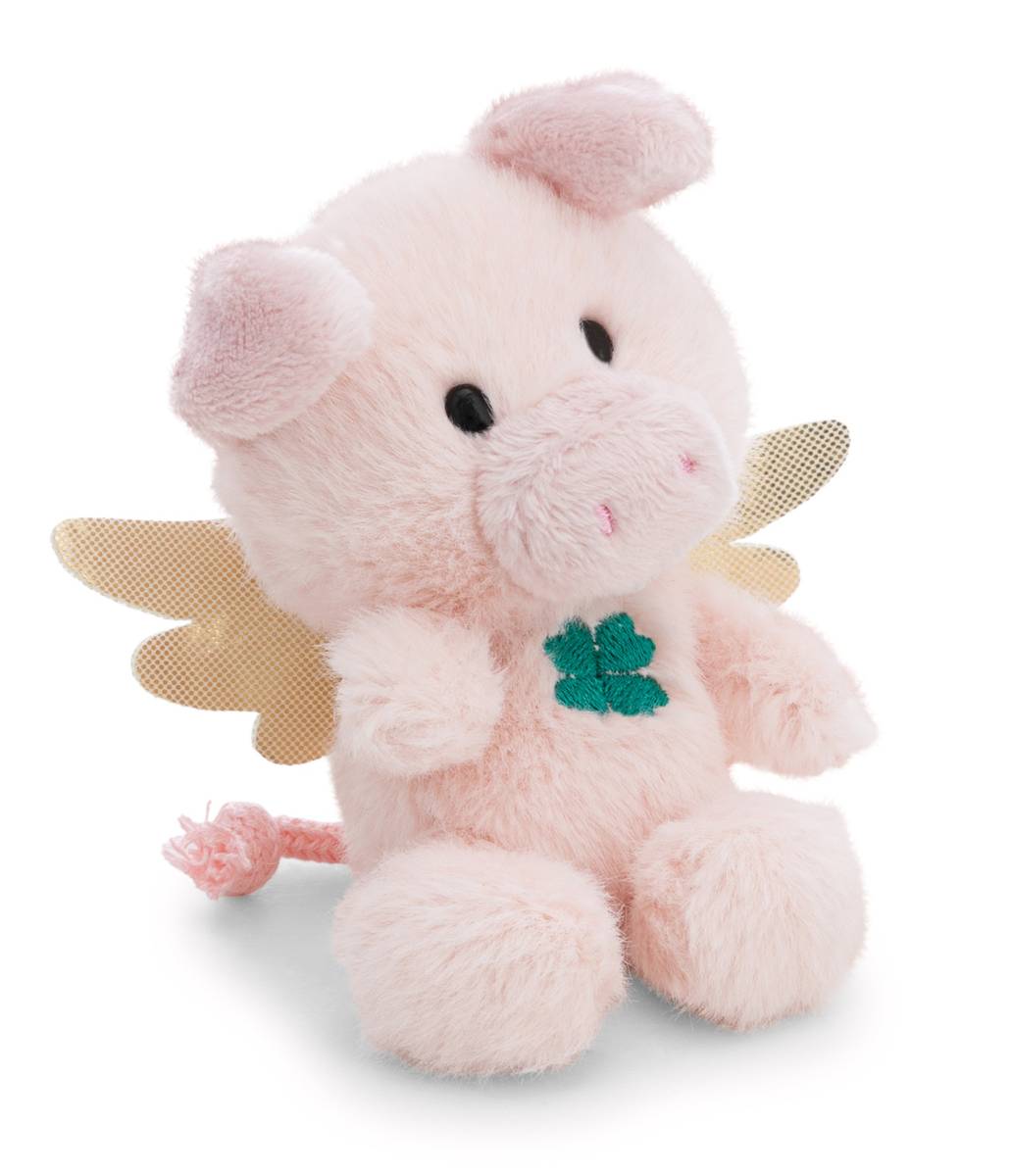 NICI Kuscheltier Schutzengel Schwein in Geschenkbox