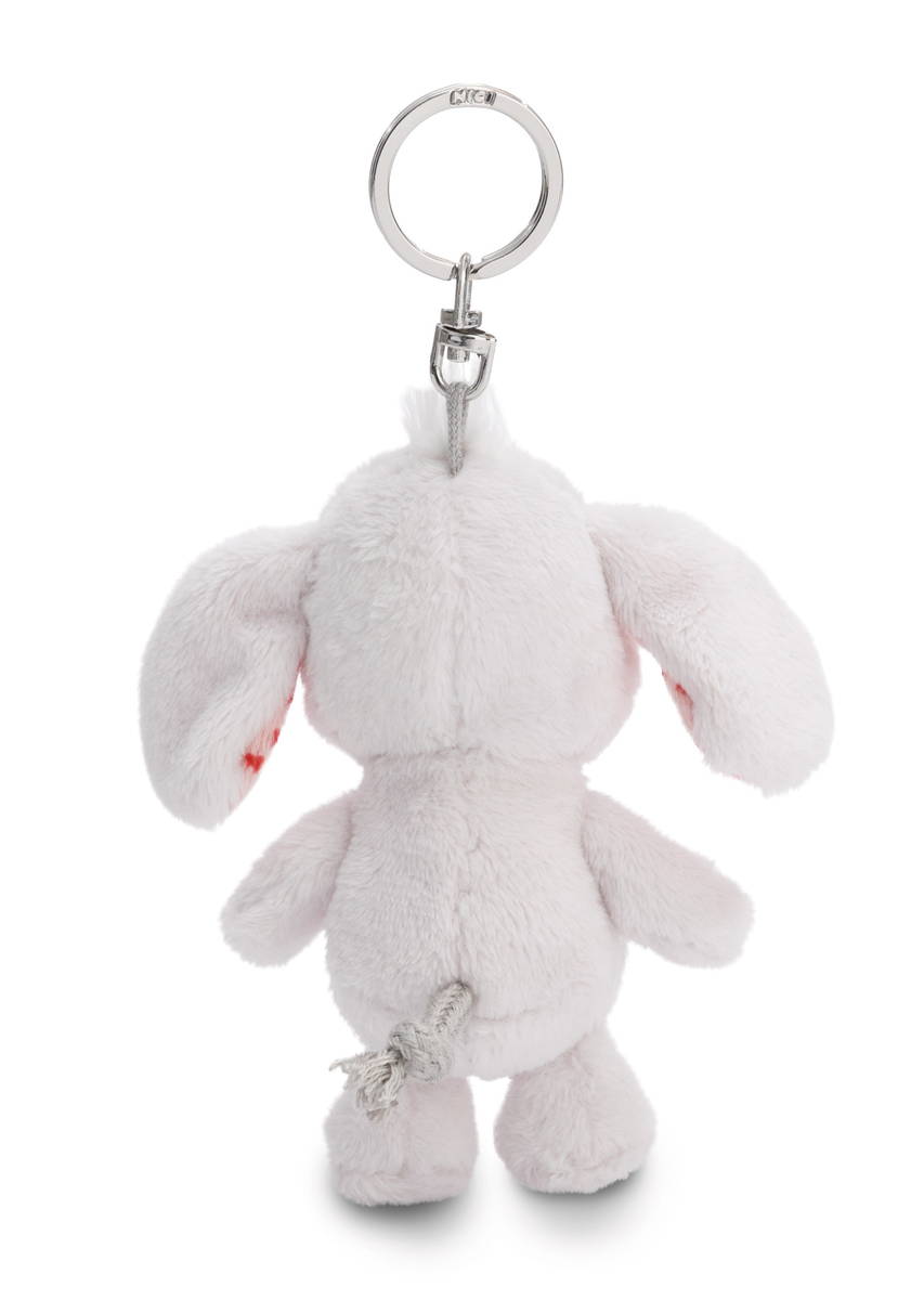 NICI Schlüsselanhänger  Love Elefant hellgrau